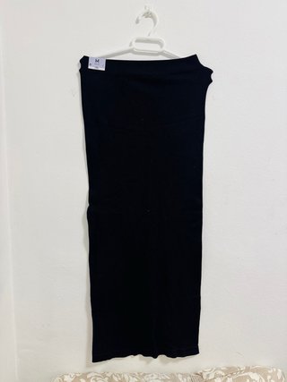 Falda Negra Ajustada Talla M NUEVA