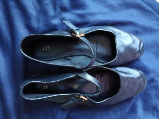 Manoletinas Zara Negras