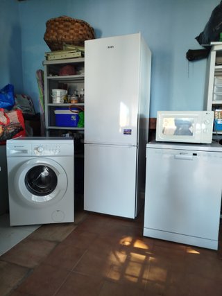 Lote de 4 Electrodomésticos Blancos