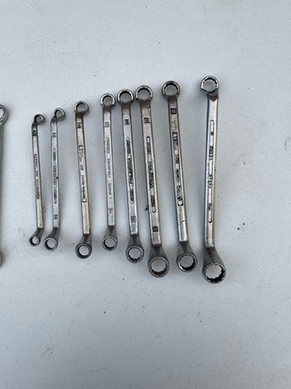 Set de 8 Llaves Fijas Palmera