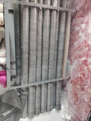 Suelo Vinílico Gris Imitación Madera