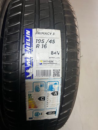 Neumático Michelin Primacy 3 195/45 R16