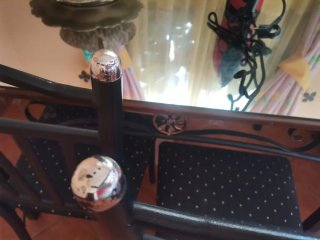 Mesa de forja con 2 sillas