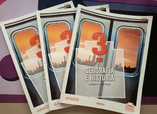 Geografía e historia, 3° ESO, Anaya.
