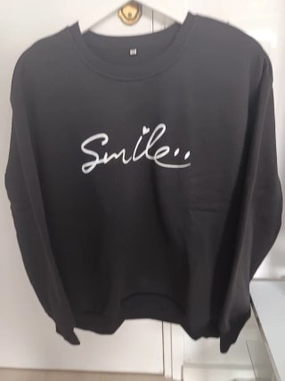 Jersey Negro Talla M Nuevo