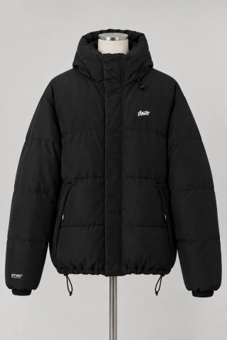 Cazadora Acolchada Oversize Negra
