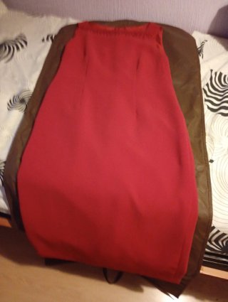 Vestido de Invitada Rojo Talla 46
