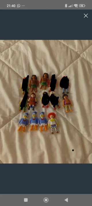 Figure Playmobil Disney da uova Kinder