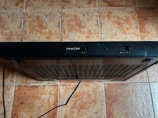 Campana extractora NewAir negra