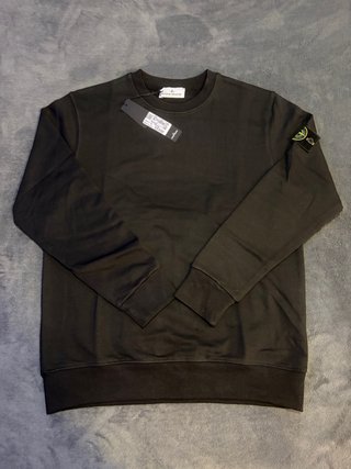 Felpa Stone Island Nera - Taglia M
