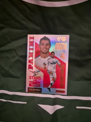 Carta Cristiano Ronaldo Stars 25 Megacracks