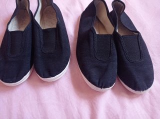 Zapatillas niñ@ Negras, para Baile o Karate