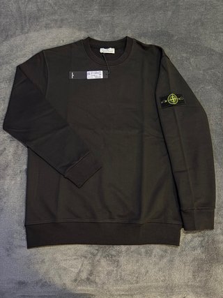 Felpa Stone Island Nera - Taglia XL