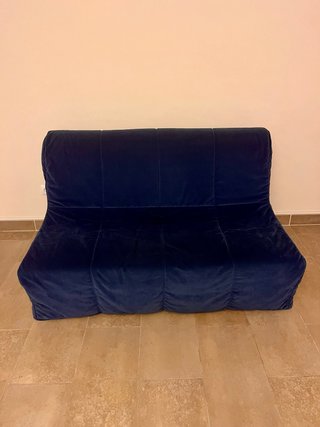 Divano letto doppio IKEA Lycksele blu