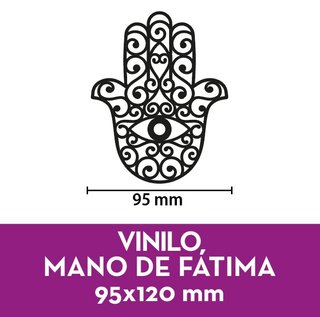 Vinilo Mano de Fátima 95x120 mm