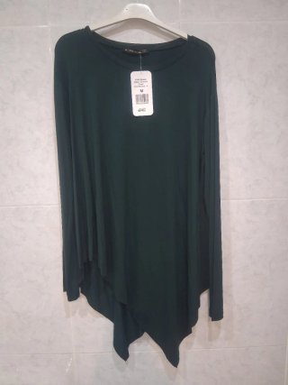 Top Zara Verde Talla M