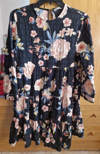 Vestido Floral ZARA