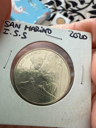 Moneta 10 Euro San Marino 2020