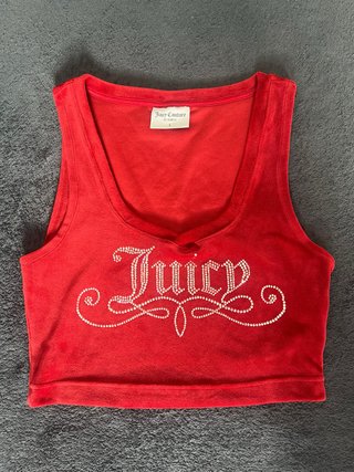 Top Rojo Juicy Couture Talla S