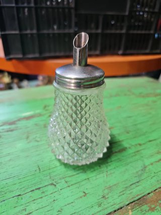 Azucarero de Cristal Tallado