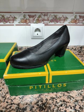 Zapatos Pitillos Negros Talla 38
