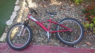 Bicicleta Infantil Btwin Roja