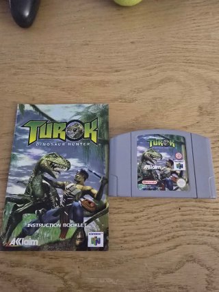 Turok Dinosaur Hunter N64 PAL + Manual