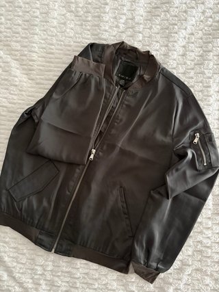 Cazadora Bomber Negra Amisu Talla M