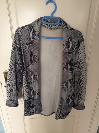 Chaqueta Estampado Serpiente