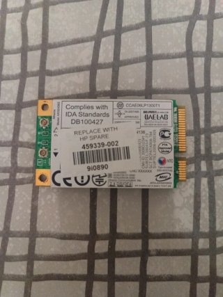 Tarjeta Wifi procedente de portatil HP