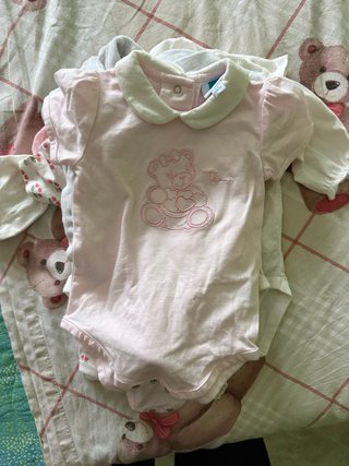 Lotto 9 Body Neonata 0-6 Mesi