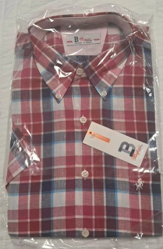 Camisa Baphis de Cuadros Talla M