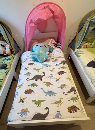 Cama extensible IKEA Sundvik blanca