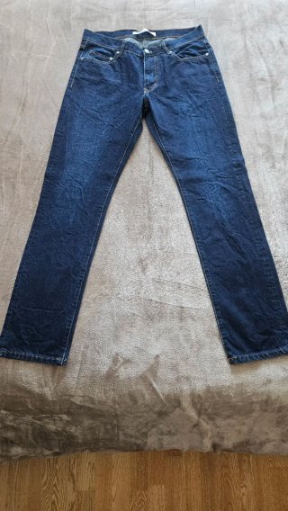 Vaqueros Hombre Azul Oscuro