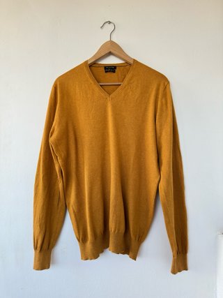 Jersey Massimo Dutti Mostaza Talla L