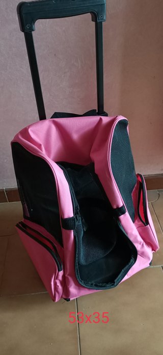 Trasportino per cani o gatti con ruote