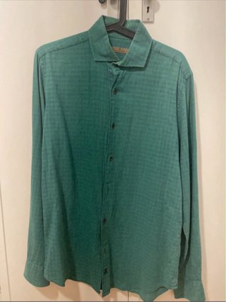 Camisa de cuadros Scalpers verde