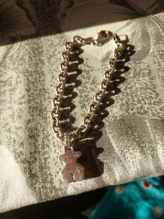 Pulsera y Colgante Tous de Plata