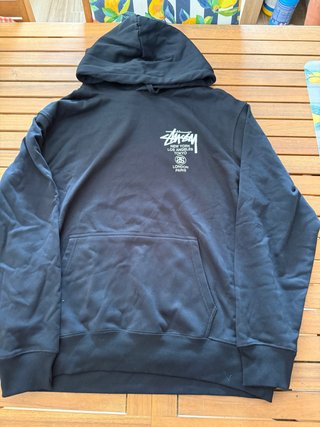 Sudadera Stüssy Negra con Capucha