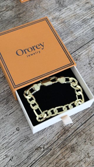 Pulsera Cubana Ororey 14K