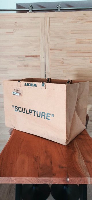 Bolsa IKEA x Virgil Abloh MARKERAD "SCULPTURE"