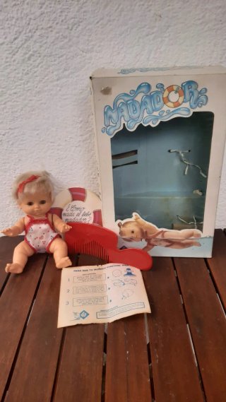 Muñeca Nadadora con Caja Original
