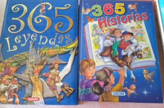 "365 leyendas" y "365 historias"