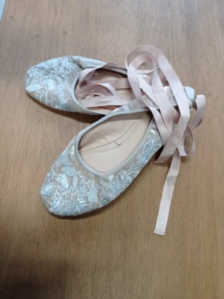 Ballerine con lacci alla schiava