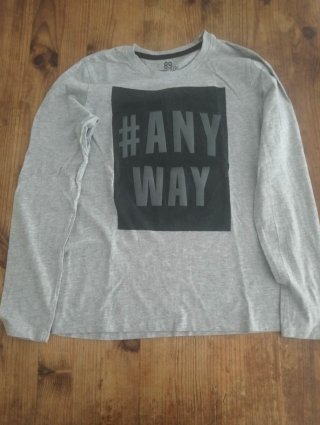 Camiseta Manga Larga Gris 89 Teds