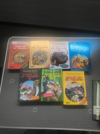 Libros Gerónimo stilton del 1 al 8