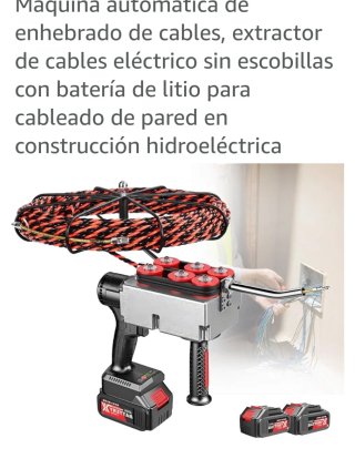 Máquina Automática de Enhebrado de Cables