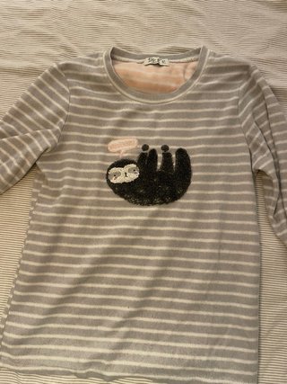 Camiseta de pijama manga larga