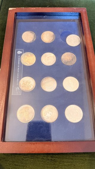 Colección Monedas Conmemorativas Real Madrid