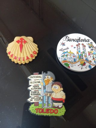 Set de 3 Imanes de Nevera de España